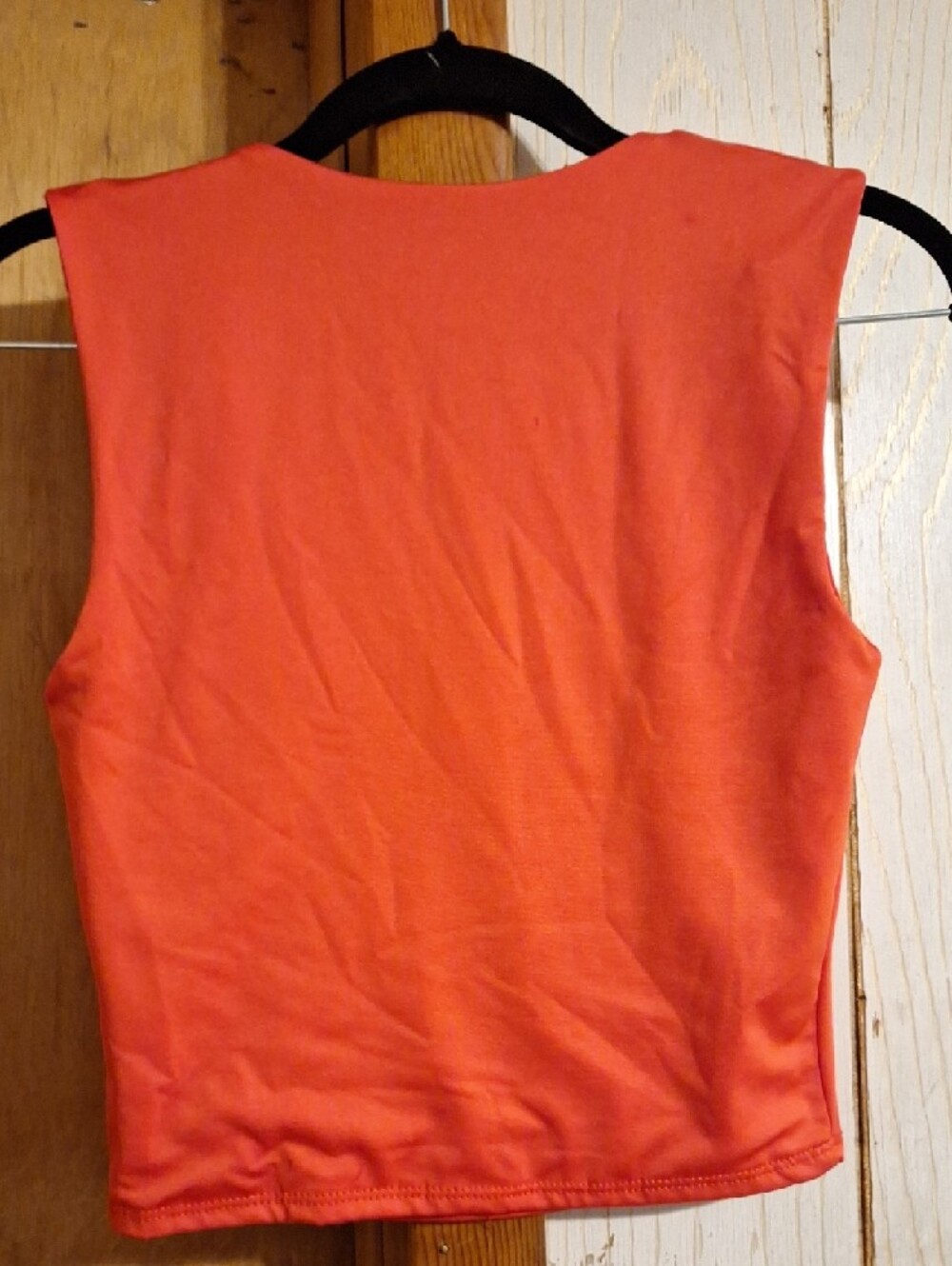 Live in Lux Coral Square Neck Crop Top - Picture 3 of 5